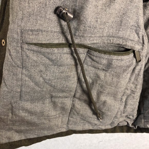 J Crew Green Wool Jacket Size Large - Picture 9 of 11